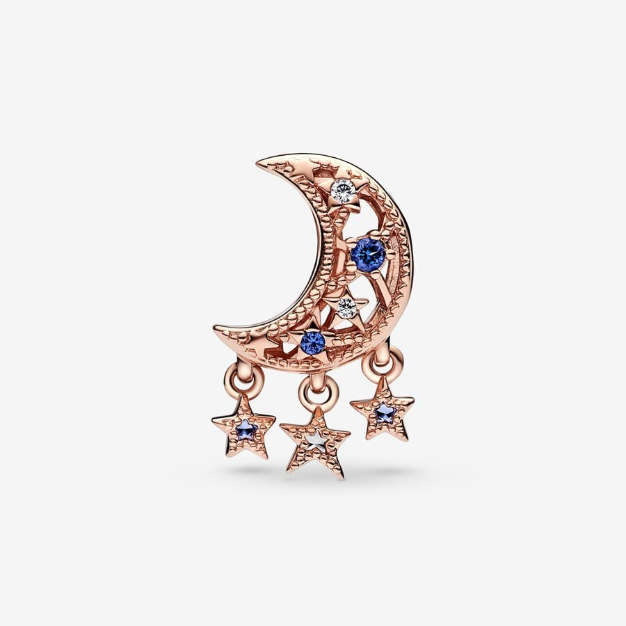 Pandora Moments Star & Crescent Moon Charm