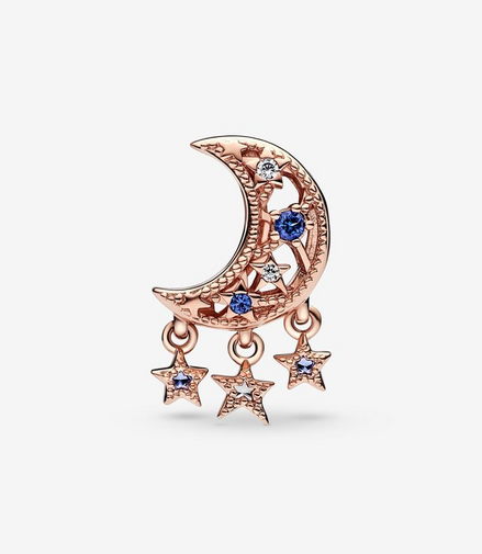 Pandora Moments Star & Crescent Moon Charm