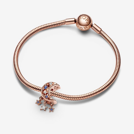 Pandora Moments Star & Crescent Moon Charm