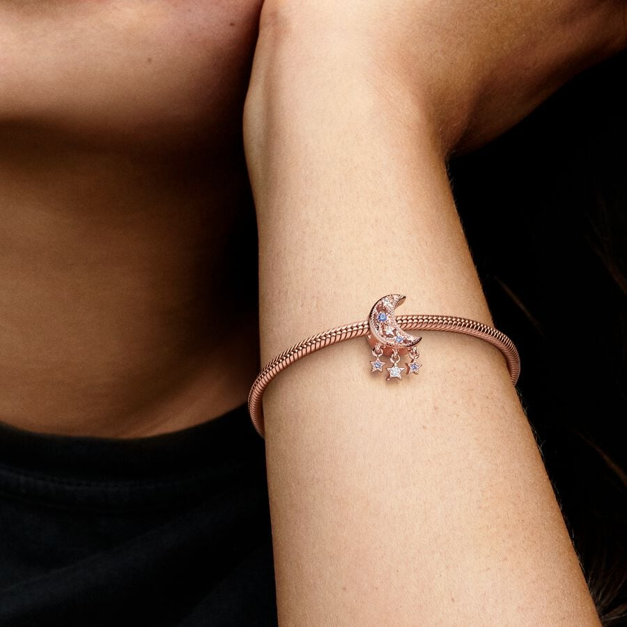 Pandora Moments Star & Crescent Moon Charm