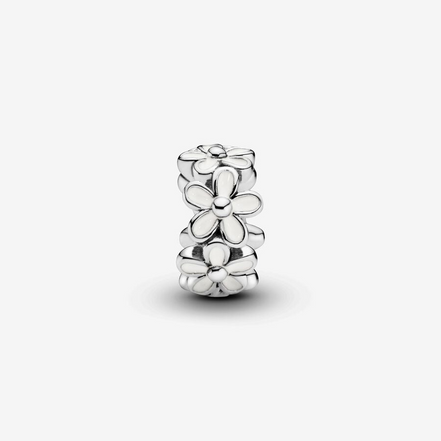 Pandora Moments Darling Daisy Silver Spacer Charm