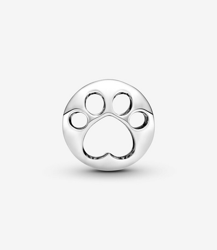 Pandora Moments Paw Sterling Silver Charm