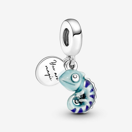 Pandora Moments "You Are Magic" Color-Changing Chameleon Dangle Charm
