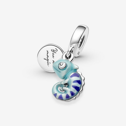 Pandora Moments "You Are Magic" Color-Changing Chameleon Dangle Charm