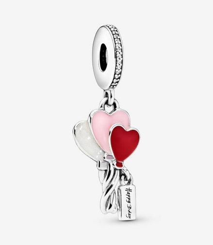 Pandora Moments Happy Birthday Balloon Dangle Charm