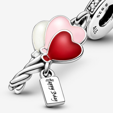 Pandora Moments Happy Birthday Balloon Dangle Charm