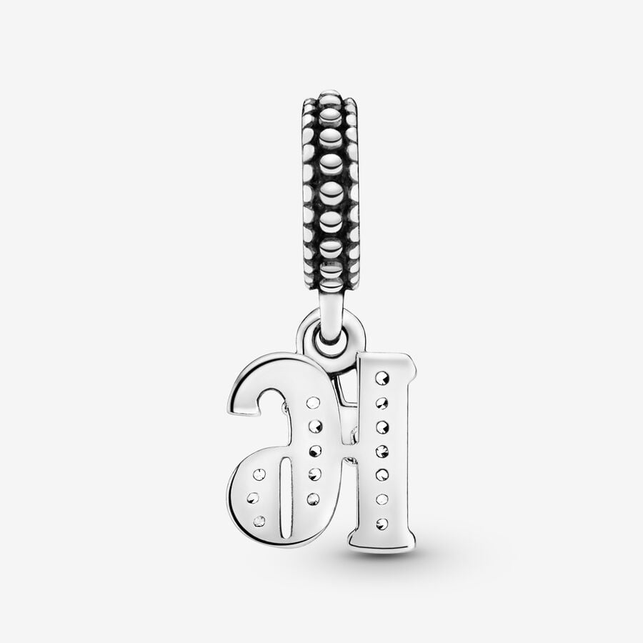 Pandora Moments 16th Celebration Birthday Dangle Charm
