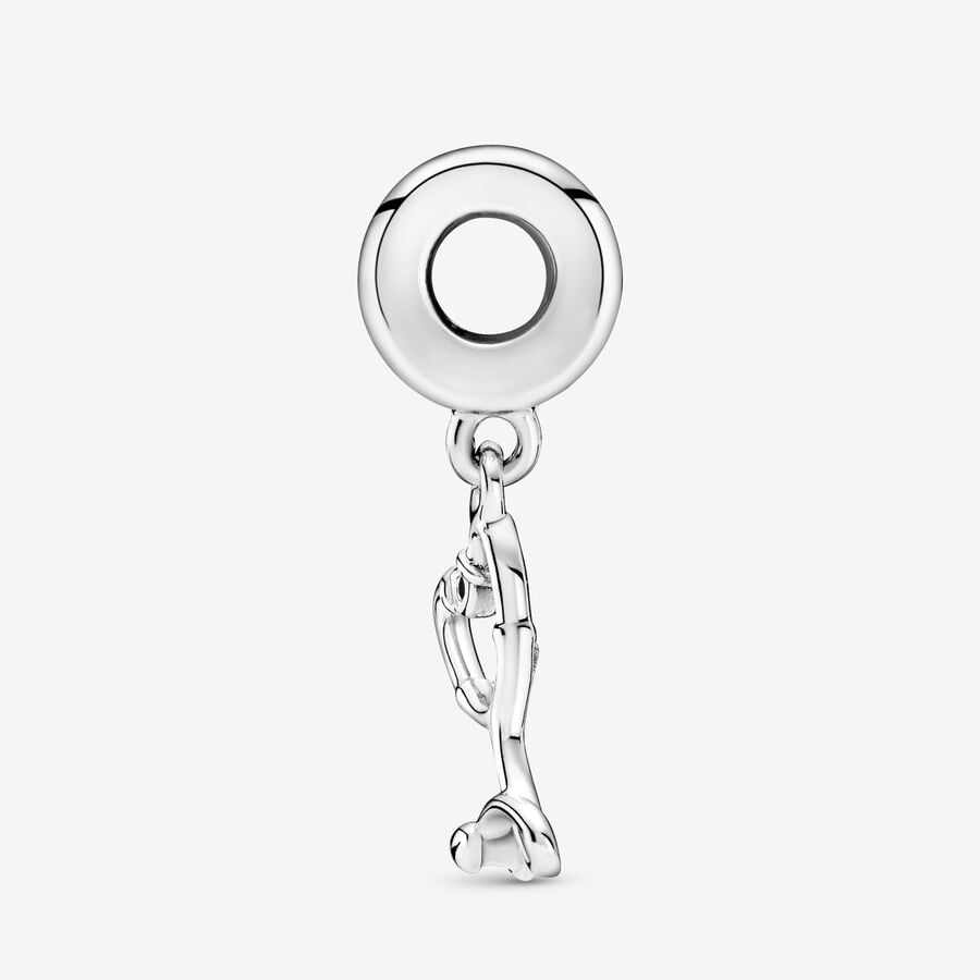 Pandora Moments Silver Stethoscope Heart Dangle Charm
