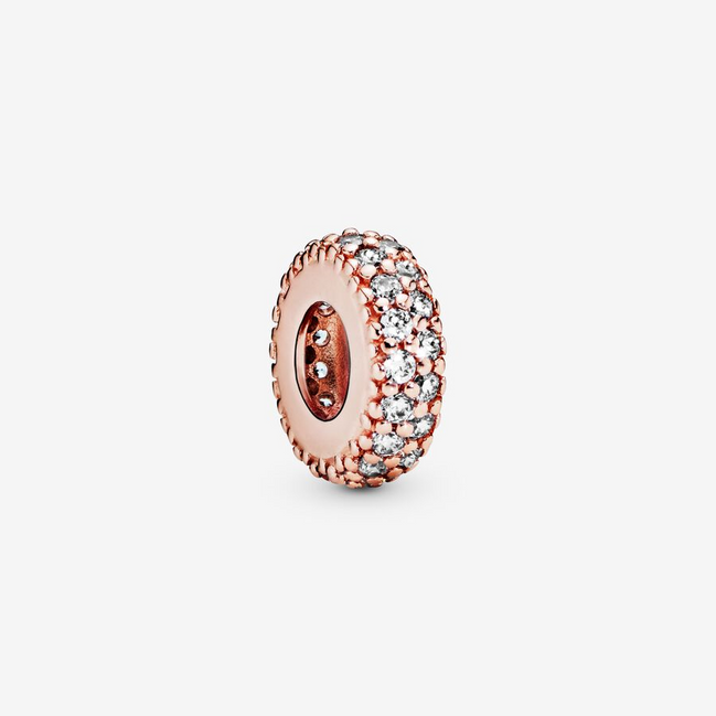 Pandora Timeless Clear Sparkle Spacer Charm