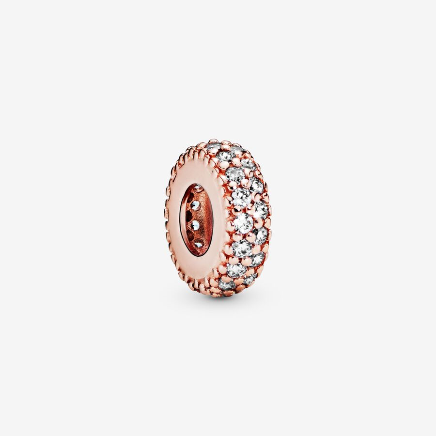 Pandora Timeless Clear Sparkle Spacer Charm