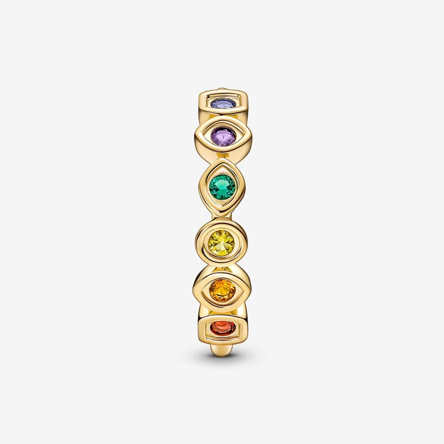 Pandora Marvel The Avengers Infinity Stones Ring Size 6