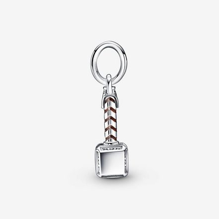 Pandora Marvel The Avengers Thor's Hammer Dangle Charm