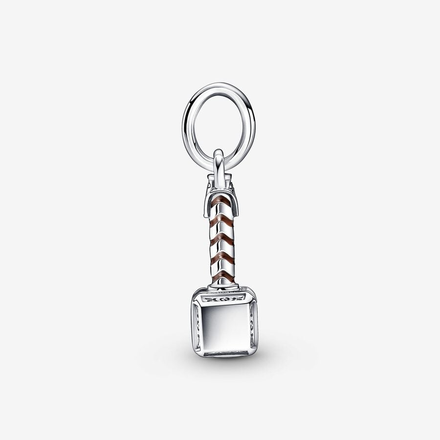 Pandora Marvel The Avengers Thor's Hammer Dangle Charm