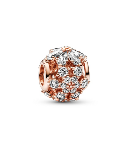 Pandora Moments Sparkling Herbarium Cluster Round Charm