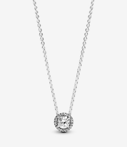 Pandora Timeless Round Sparkle Necklace 45 cm