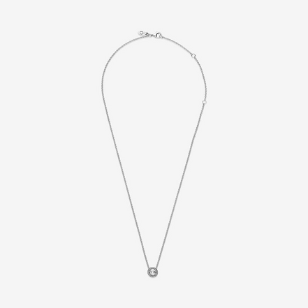 Pandora Timeless Round Sparkle Necklace 45 cm