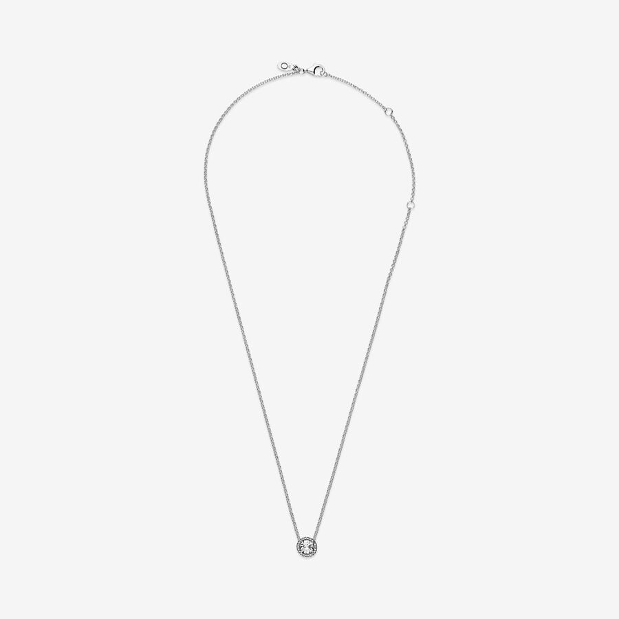 Pandora Timeless Round Sparkle Necklace 45 cm