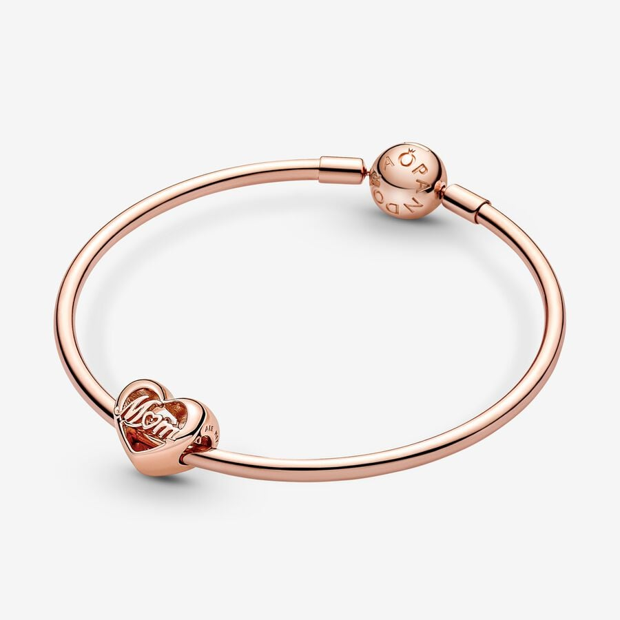 Pandora Moments Thank You Mom Heart Charm