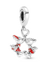 Pandora Disney Mickey Mouse & Minnie Mouse Kissing Dangle Charm