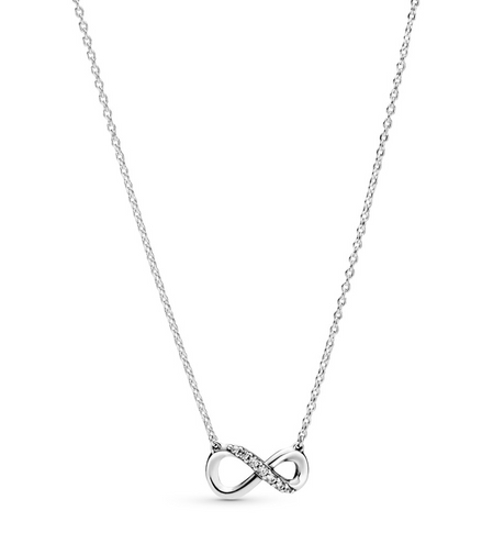 Pandora Moments Sparkling Infinity Collier Necklace 50 cm
