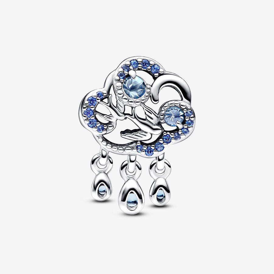 Pandora Moments Cloud And Swallow Charm