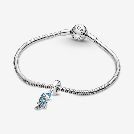 Pandora Moments Jungle Paradise Parrot Dangle Charm