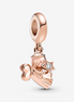 Pandora Moments Heart Winged Angel Dangle Charm
