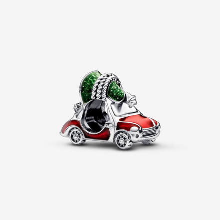 Pandora Moments Festive Car And Christmas Tree Charm
