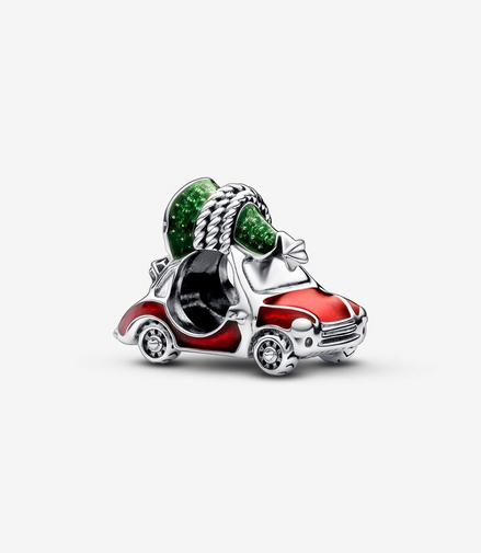 Pandora Moments Festive Car And Christmas Tree Charm