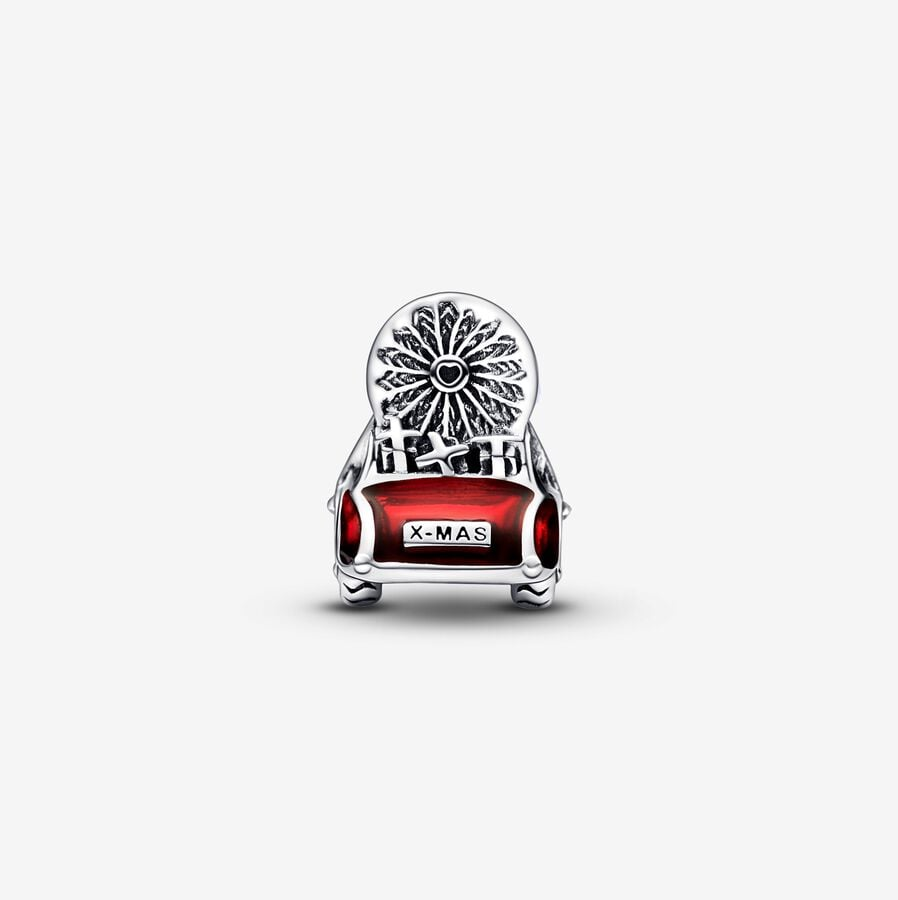 Pandora Moments Festive Car And Christmas Tree Charm