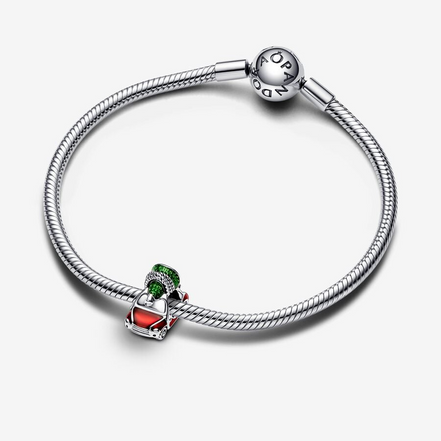 Pandora Moments Festive Car And Christmas Tree Charm