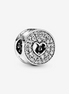 Pandora Moments Pavé And  Heart Anniversary Charm