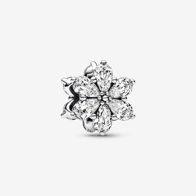 Pandora Timeless Sparkling Herbarium Cluster Charm