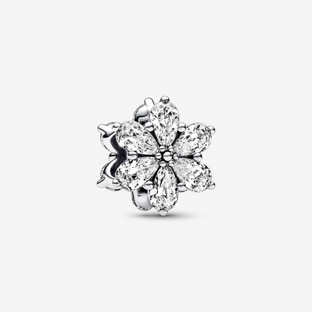 Pandora Timeless Sparkling Herbarium Cluster Charm