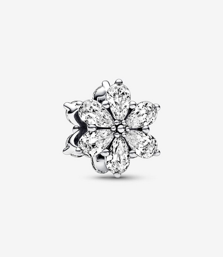 Pandora Timeless Sparkling Herbarium Cluster Charm