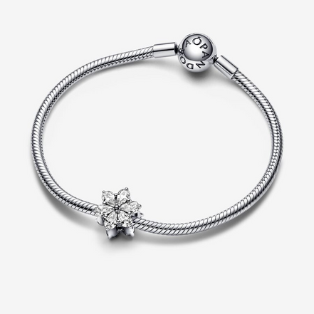 Pandora Timeless Sparkling Herbarium Cluster Charm