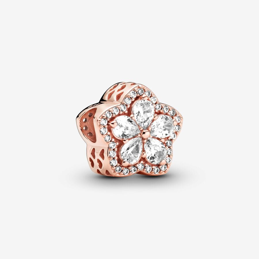 Pandora Timeless Sparkling Snowflake Pavé Charm