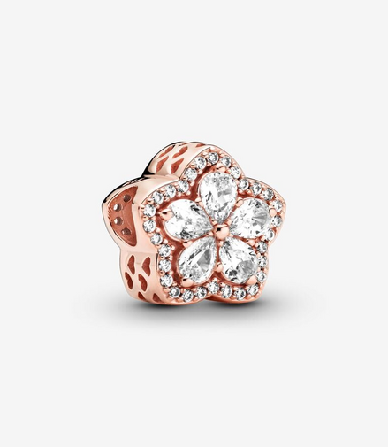 Pandora Timeless Sparkling Snowflake Pavé Charm