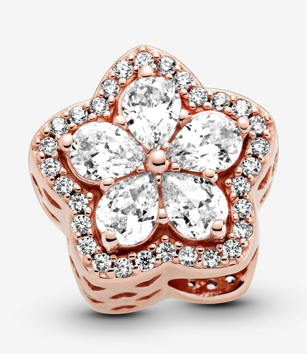 Pandora Timeless Sparkling Snowflake Pavé Charm