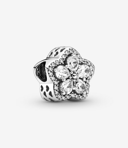 Pandora Timeless Sparkling Snowflake Pavé Charm