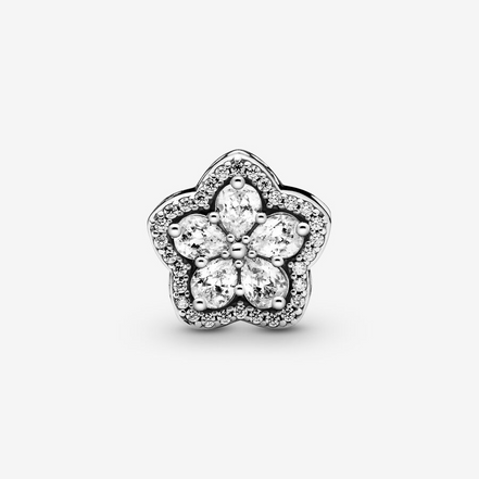 Pandora Timeless Sparkling Snowflake Pavé Charm