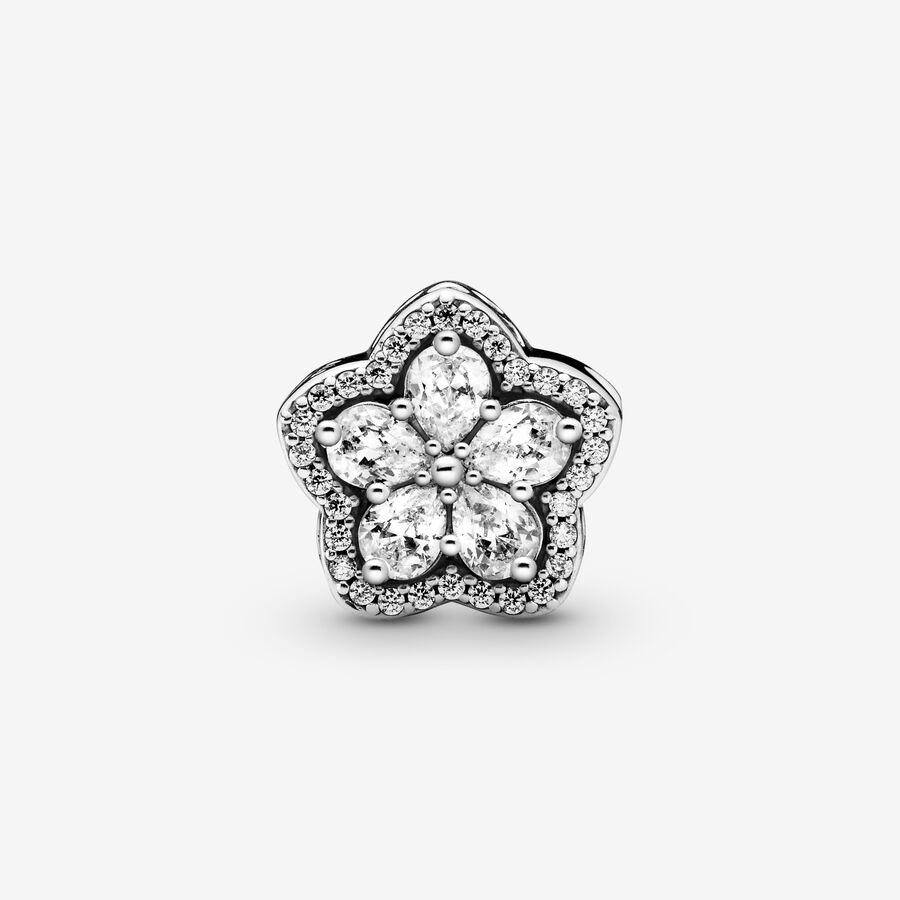 Pandora Timeless Sparkling Snowflake Pavé Charm