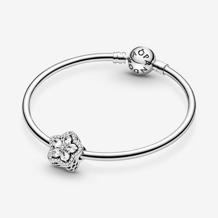 Pandora Timeless Sparkling Snowflake Pavé Charm