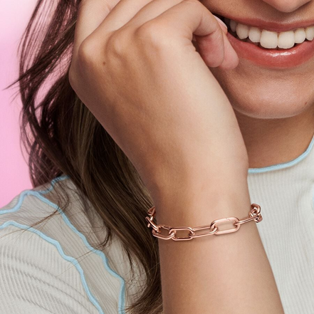 Pandora ME Medium-Link Chain Bracelet Size 3