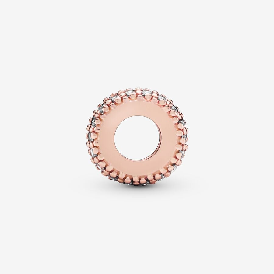 Pandora Timeless Clear Sparkle Spacer Charm