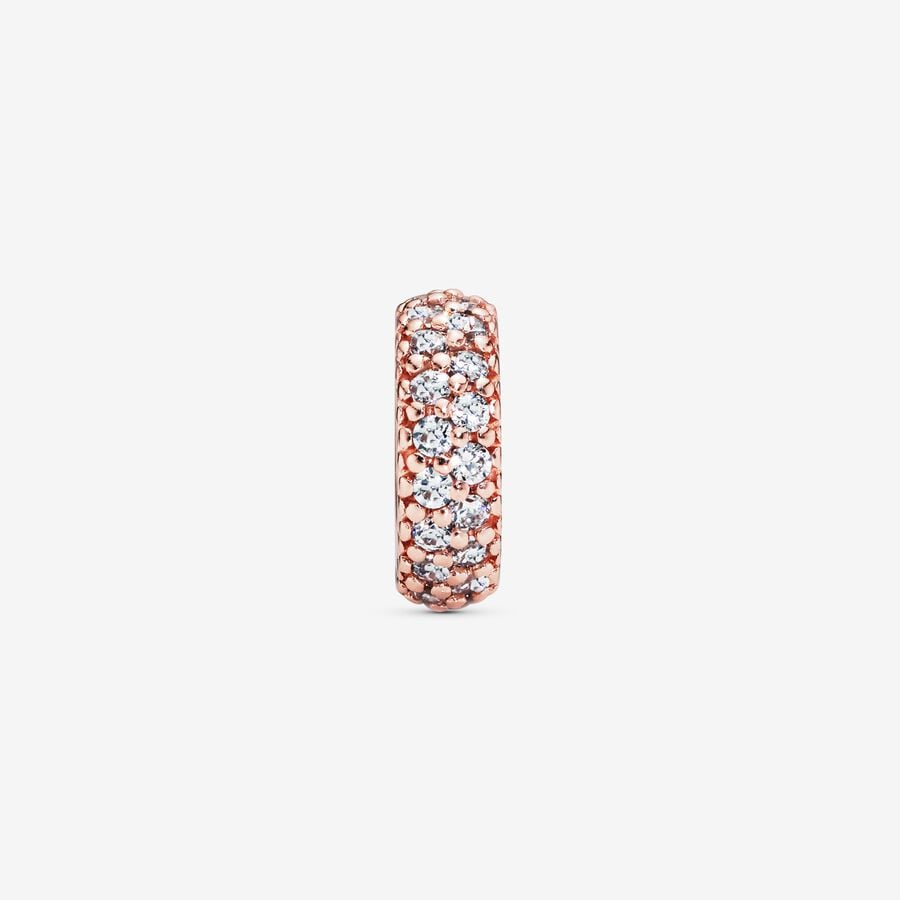 Pandora Timeless Clear Sparkle Spacer Charm