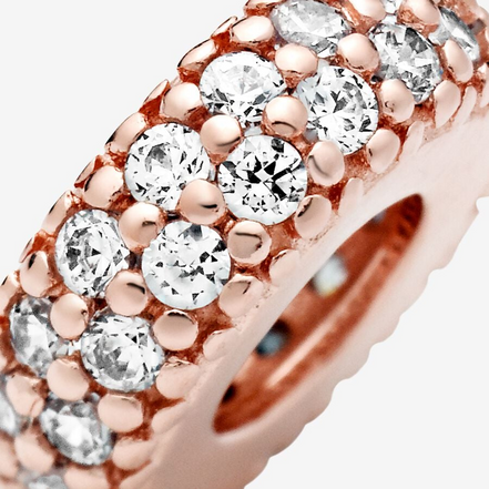 Pandora Timeless Clear Sparkle Spacer Charm