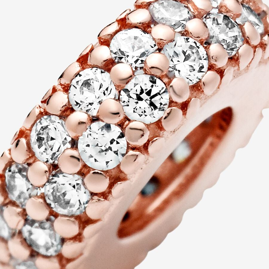 Pandora Timeless Clear Sparkle Spacer Charm