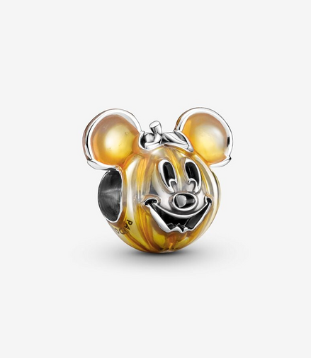 Pandora Disney Mickey Mouse Pumpkin Charm