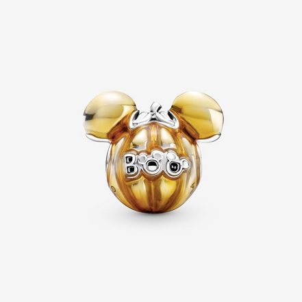 Pandora Disney Mickey Mouse Pumpkin Charm